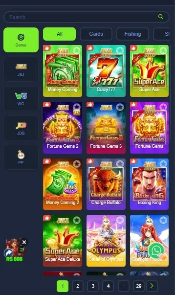 M666 Game Multiple earning games
