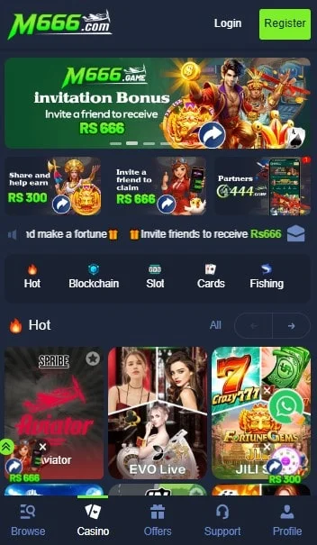 m666 game real earning app
