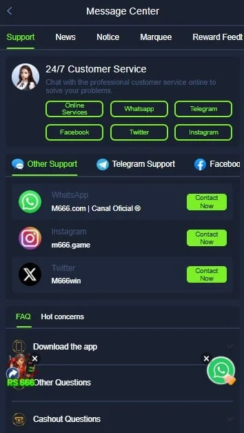 M666 Game Support